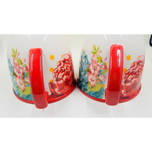 The Pioneer Woman Blossom Jubilee Coffee Cup Mug Latte Stoneware 16 Oz Set of 2 - Picture 11 of 12